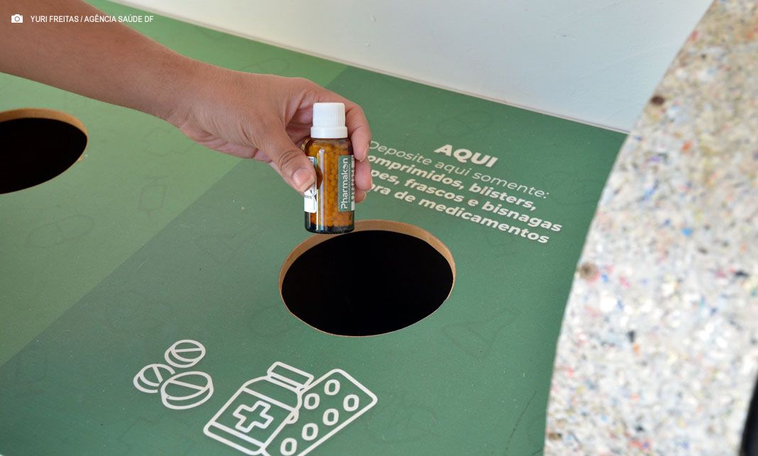 Descarte correto de medicamentos protege população e meio ambiente