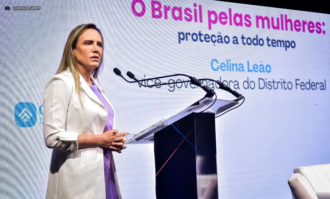 Celina Leão destaca ampliação de programas de proteção às mulheres no DF Celina Leão destaca ampliação de programas de proteção às mulheres no DF