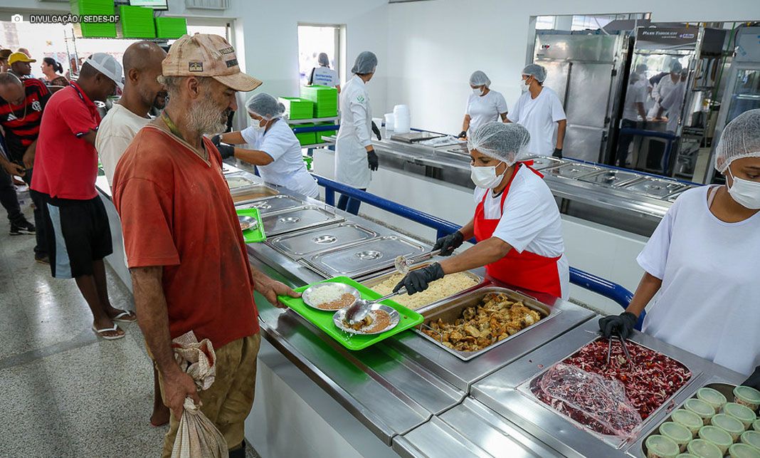 Restaurante Comunitário da Estrutural amplia oferta e passa a servir três refeições diárias