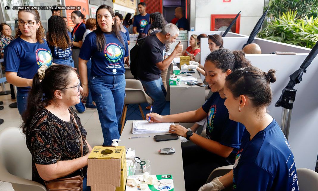 Dia Mundial do Rim mobiliza população do DF com exames gratuitos e orientações