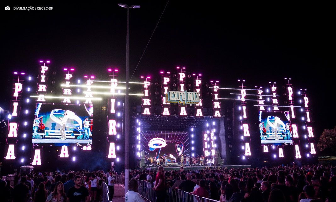 Planaltina realiza três dias de shows do Festival ExpoMix Brasil