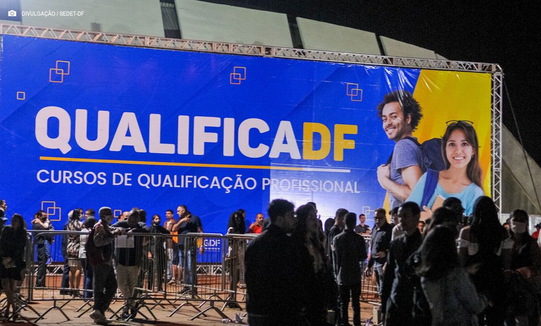 Secretaria prorroga inscrições para 10 mil vagas do QualificaDF até sexta-feira (6)