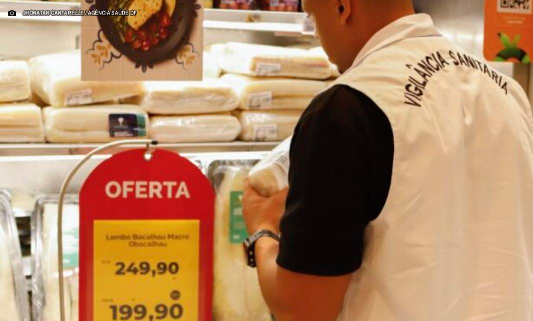 Vigilância Sanitária apreende 600 kg de pescados durante Operação Semana Santa