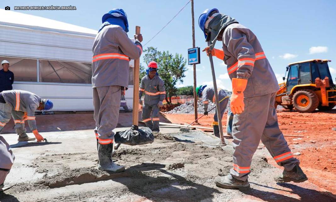 Obras do Hospital do Recanto das Emas chegam à segunda etapa com 96% da fundação concluída