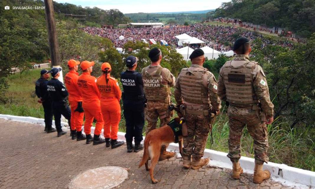 Planejamento integrado garante segurança na Via Sacra do Morro da Capelinha