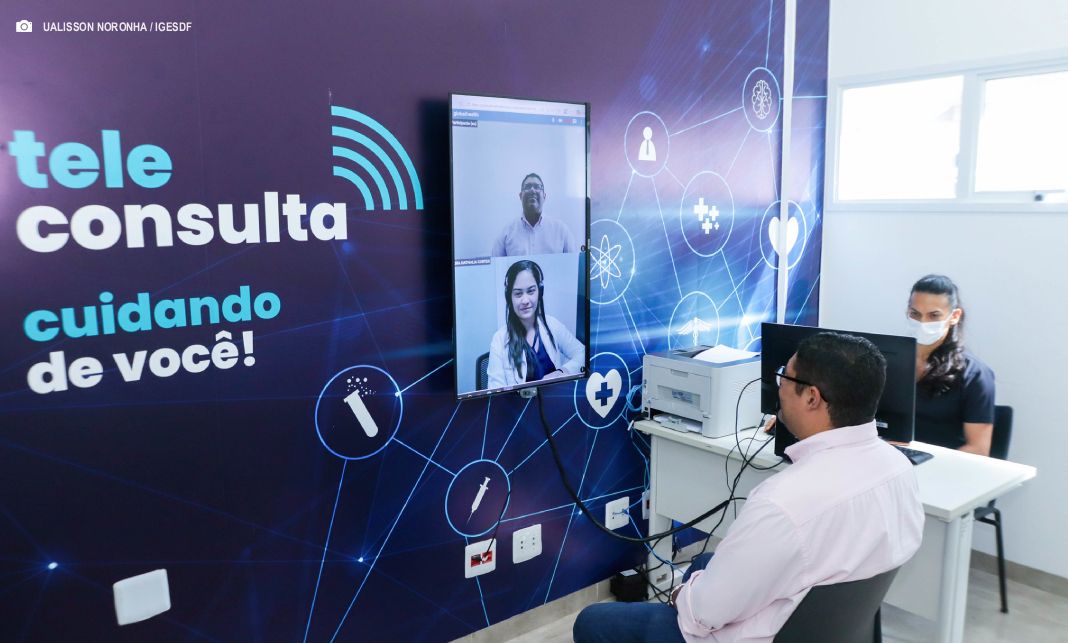 Telessaúde chega a todas as UPAs do DF e permite consulta por vídeo na rede pública