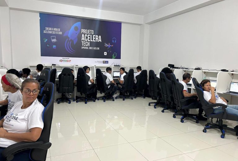 Acelera Tech abre mais de mil vagas gratuitas em cursos de tecnologia no DF