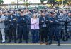 Celina Leão participa de solenidade que homenageia policiais militares promovidos após redução do interstício no DF