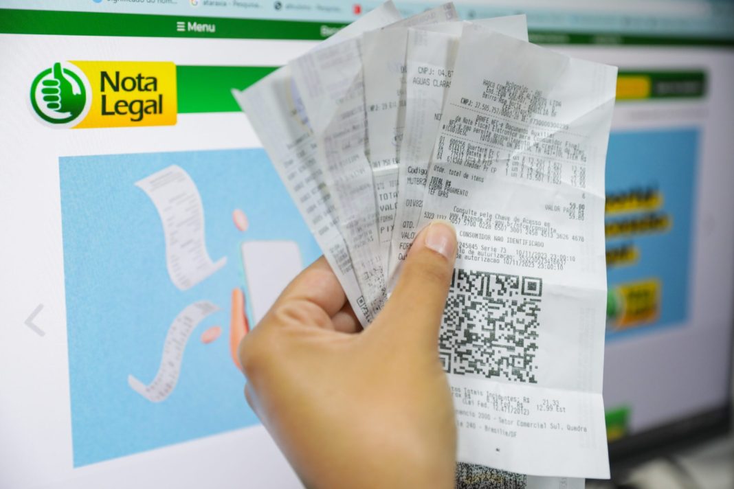 Sorteio do Nota Legal será dia 20 de maio com prêmios de até R$ 1 milhão Sorteio do Nota Legal será dia 20 de maio com prêmios de até R$ 1 milhão