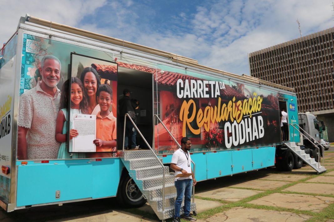 Carreta da Regularização inicia atendimentos em Samambaia nesta segunda-feira (11) Carreta da Regularização inicia atendimentos em Samambaia nesta segunda-feira (11)