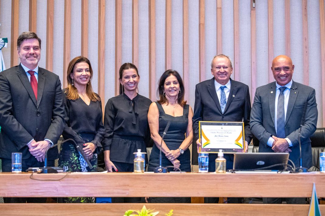 CLDF concede Título de Cidadão Honorário de Brasília ao desembargador Jair Soares CLDF concede Título de Cidadão Honorário de Brasília ao desembargador Jair Soares