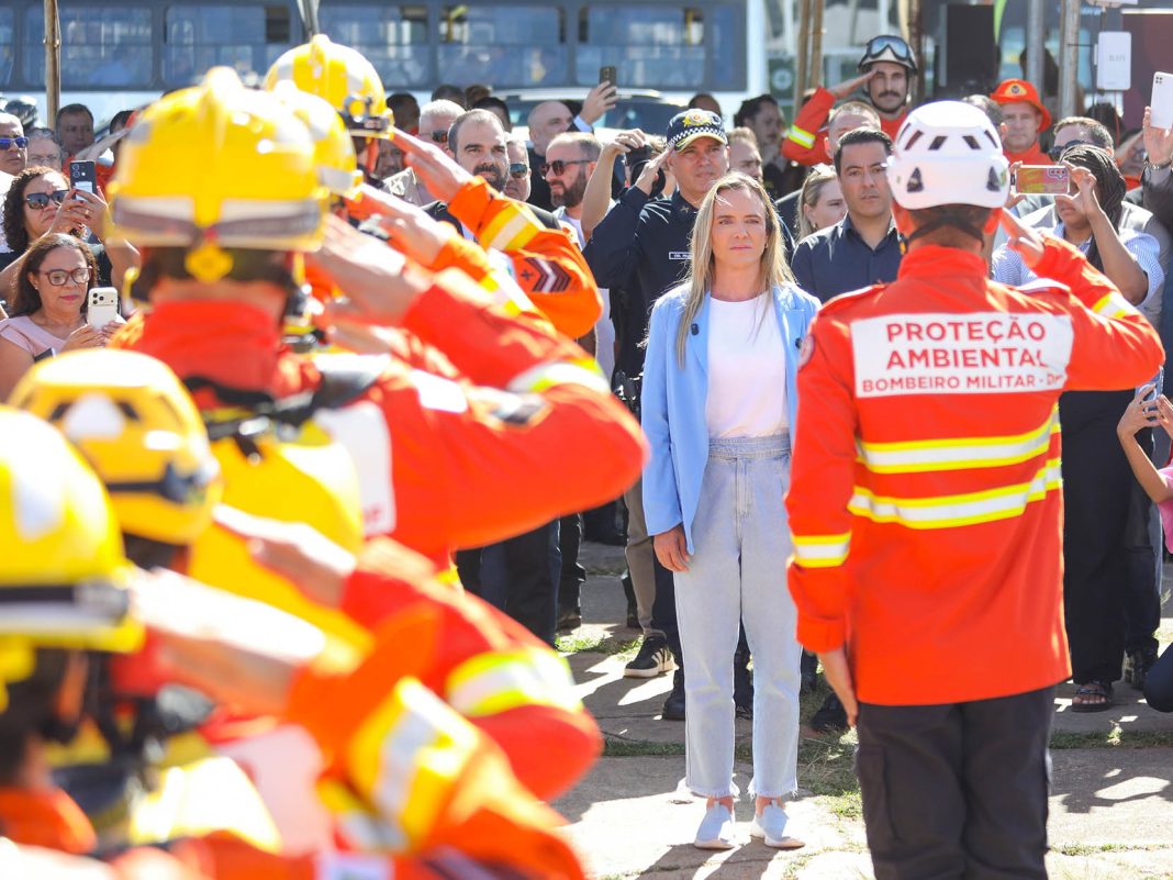 Celina Leão lança Operação Verde Vivo 2026 para reforçar combate aos incêndios florestais no DF Celina Leão lança Operação Verde Vivo 2026 para reforçar combate aos incêndios florestais no DF