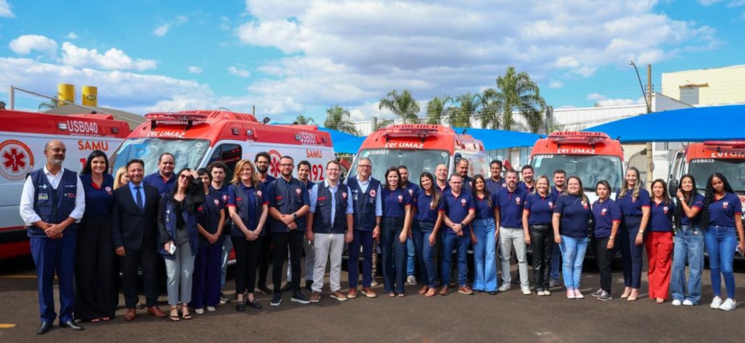 Ministro da Saúde inaugura SAMU 192 em Uberlândia e anuncia investimentos para a região Ministro da Saúde inaugura SAMU 192 em Uberlândia e anuncia investimentos para a região