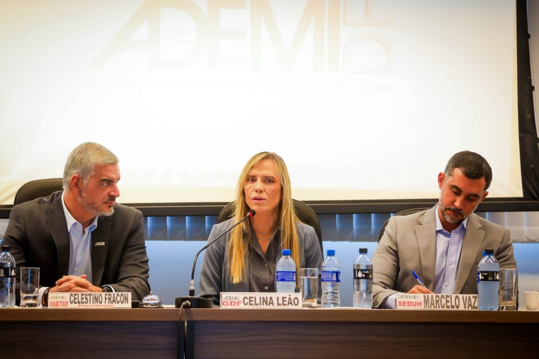 Celina Leão discute moradia regular e planejamento urbano com lideranças do setor imobiliário Celina Leão discute moradia regular e planejamento urbano com lideranças do setor imobiliário