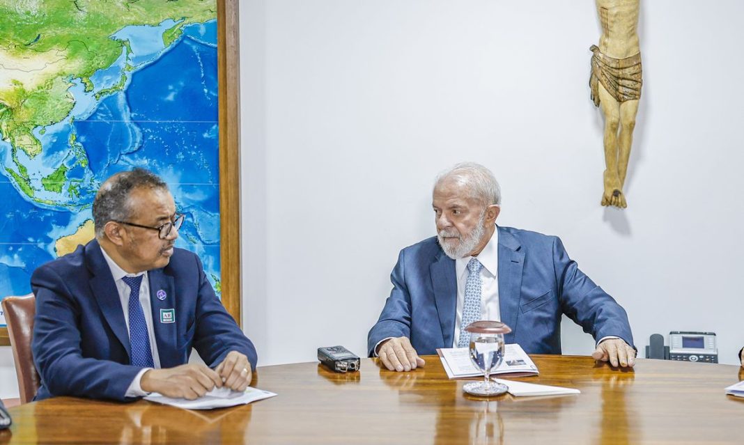 Em reunião do G7, Brasil lidera mobilização global para definir preparação para futuras pandemias Em reunião do G7, Brasil lidera mobilização global para definir preparação para futuras pandemias