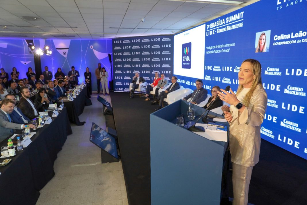 Celina Leão defende transformar Brasília em hub tecnológico durante reunião do Lide Celina Leão defende transformar Brasília em hub tecnológico durante reunião do Lide