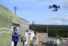 Drone ajuda combater a dengue em várias regiões do DF