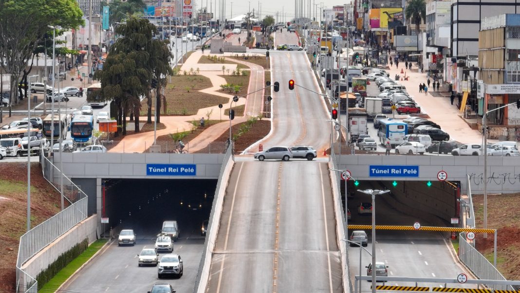 Trânsito no Túnel Rei Pelé será interditado no dia 12 para simulado de emergência Trânsito no Túnel Rei Pelé será interditado no dia 12 para simulado de emergência