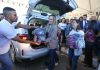 Drive-thru solidário: Celina Leão participa de encerramento da campanha de arrecadação de agasalhos do GDF