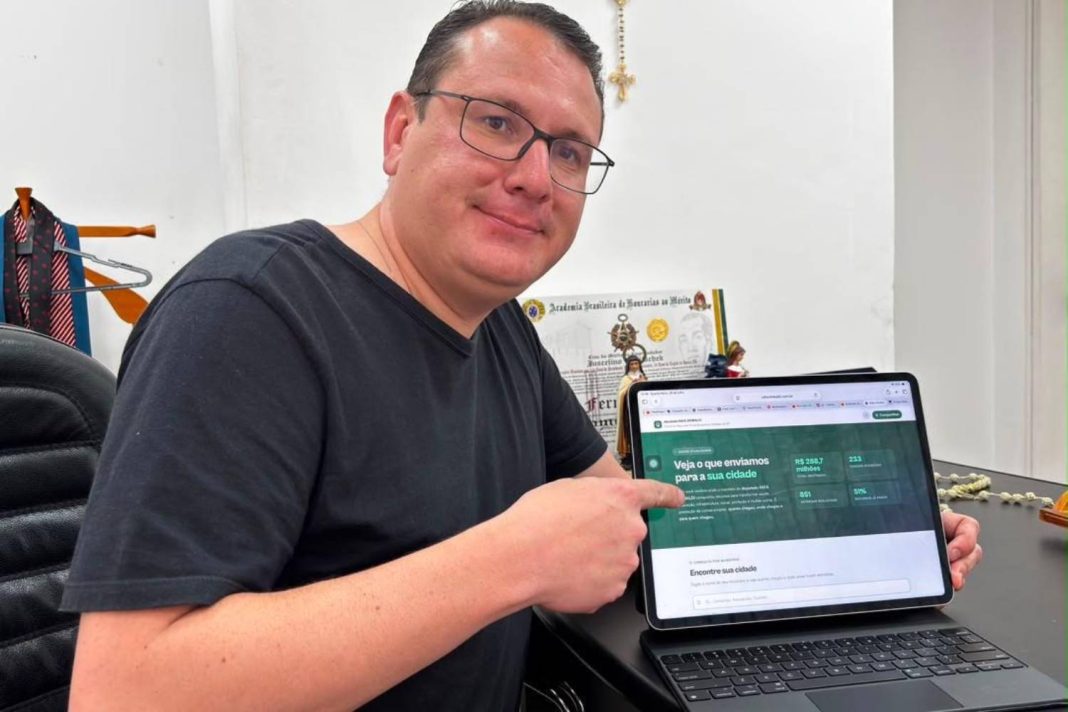 Transparência: deputado estadual cria portal próprio para prestar contas de destinação e execução de emendas Transparência: deputado estadual cria portal próprio para prestar contas de destinação e execução de emendas
