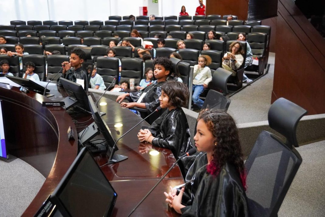 TCendo o Futuro: 160 estudantes da rede pública simulam fiscalização de obras no TCDF TCendo o Futuro: 160 estudantes da rede pública simulam fiscalização de obras no TCDF