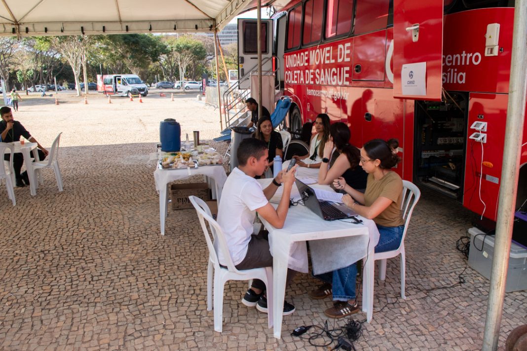 CLDF e Hemocentro promovem mutirão para doação de sangue CLDF e Hemocentro promovem mutirão para doação de sangue