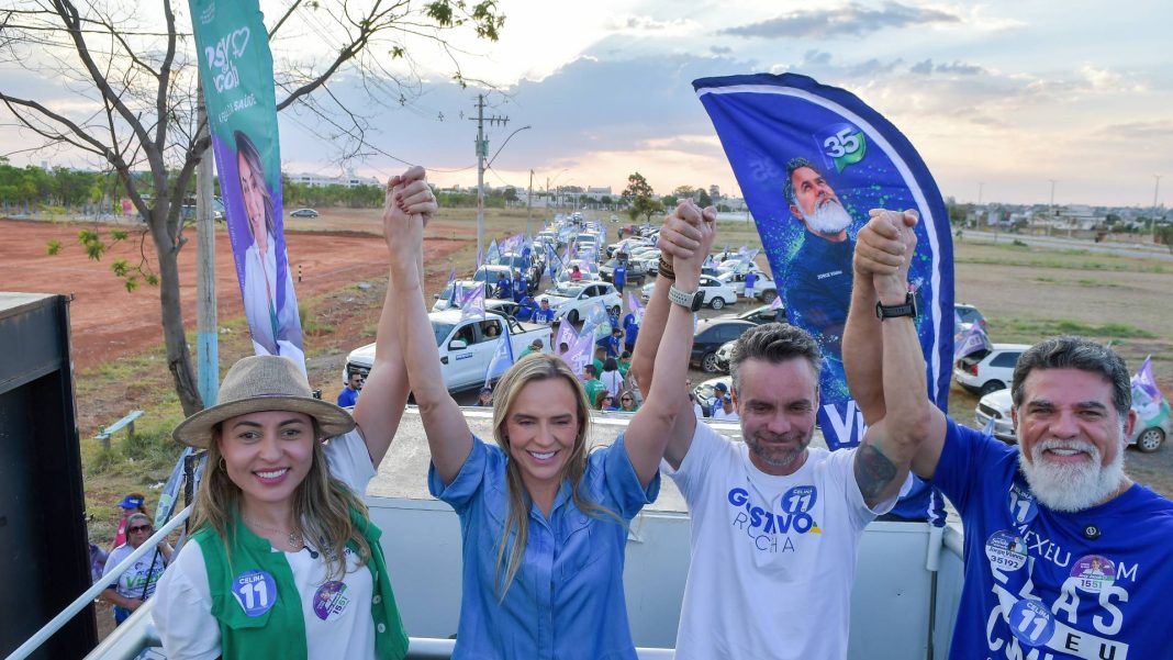 Celina Leão participa de carreata e reitera apoio a Jorge Vianna e Josy Jacob Celina Leão participa de carreata e reitera apoio a Jorge Vianna e Josy Jacob