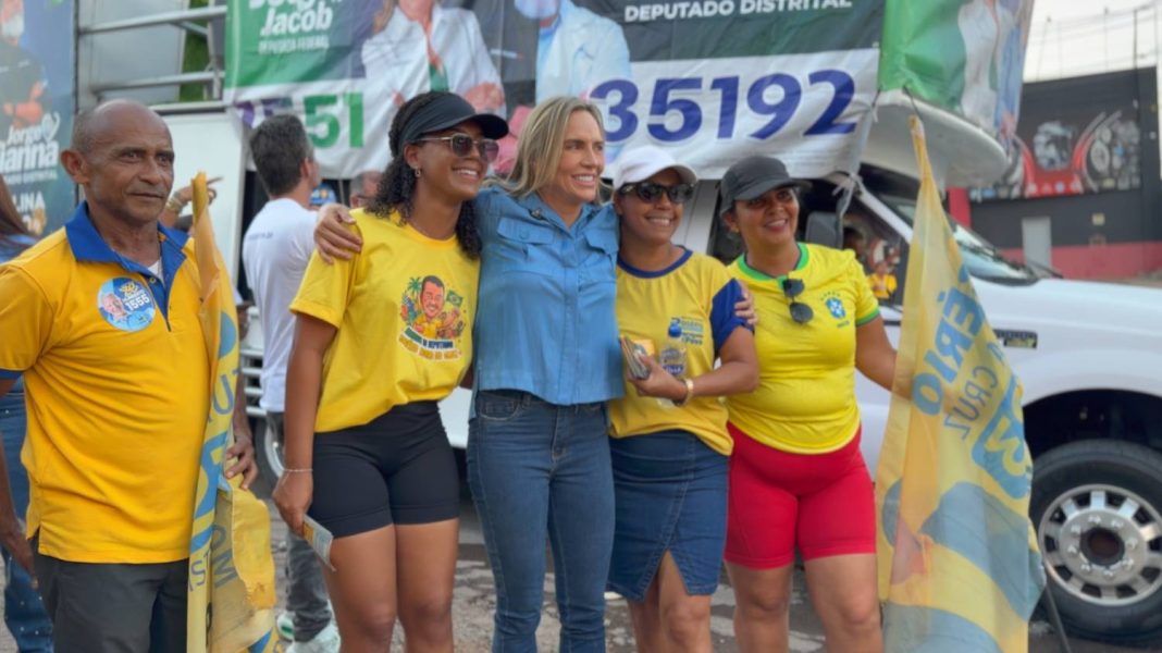 Campanha nas ruas: Celina Leão percorre Taguatinga, Samambaia e São Sebastião neste sábado Campanha nas ruas: Celina Leão percorre Taguatinga, Samambaia e São Sebastião neste sábado