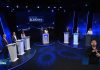 Eleições 2026 no DF: no primeiro debate do DF, candidatos direcionam olhares à Celina Leão