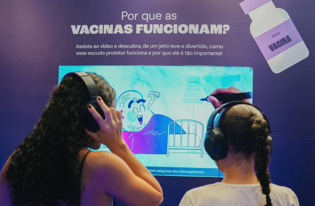 Último fim de semana para conhecer a exposição que leva visitantes a uma viagem pelo sistema imunológico Último fim de semana para conhecer a exposição que leva visitantes a uma viagem pelo sistema imunológico