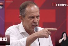 Ricardo Cappelli ataca jornalista do Metrópoles durante debate com candidatos ao GDF