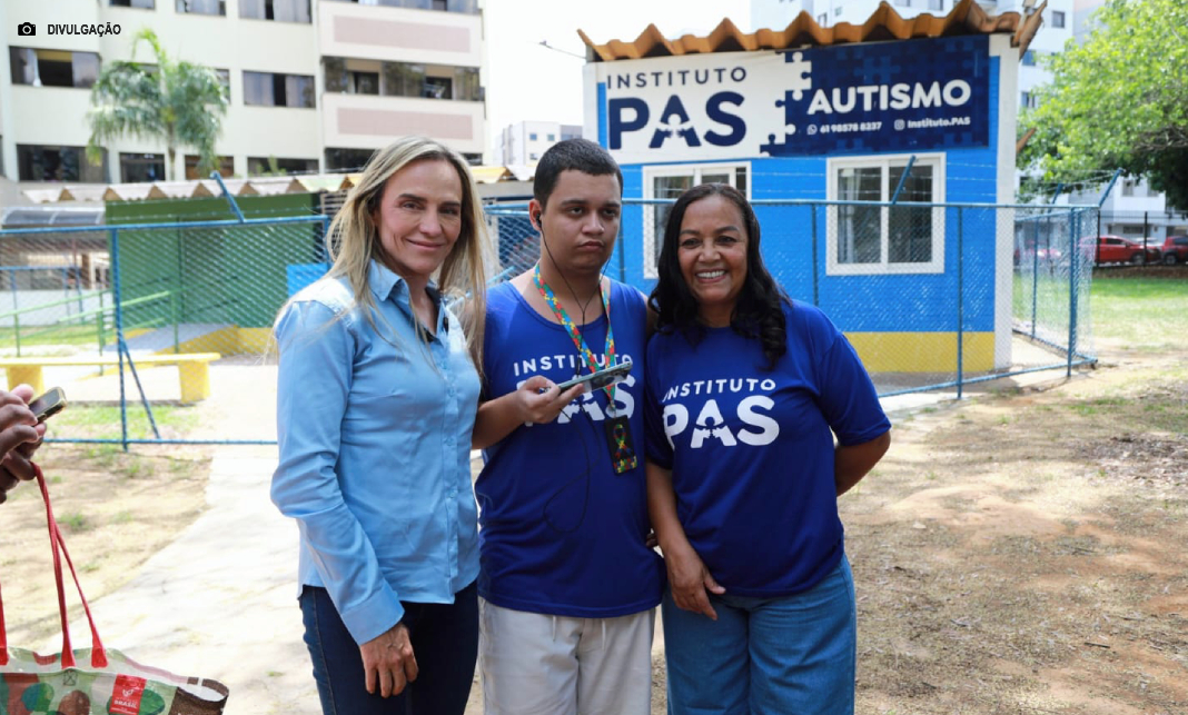 Celina Leão visita Instituto PAS no Gama e reforça expansão do atendimento a crianças com Transtorno do Espectro Autista Celina Leão visita Instituto PAS no Gama e reforça expansão do atendimento a crianças com Transtorno do Espectro Autista