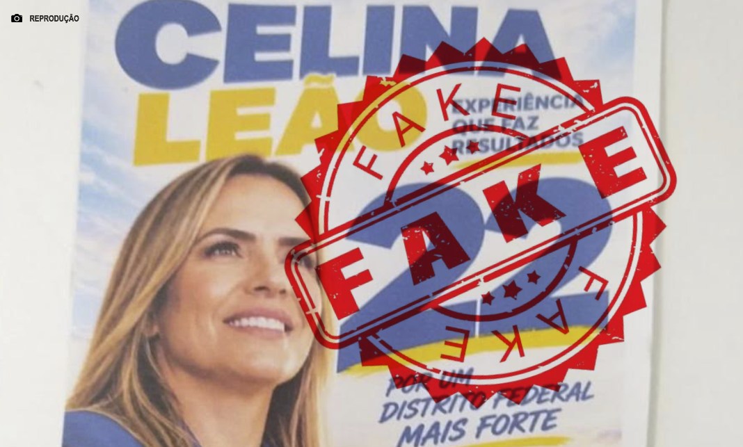 Celina Leão denuncia à PF panfletos fraudulentos do número da candidata, encontrados no DF Celina Leão denuncia à PF panfletos fraudulentos do número da candidata, encontrados no DF
