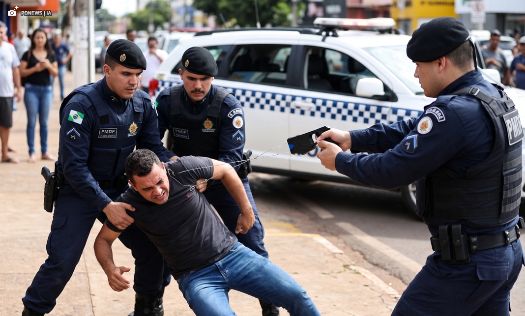 PMDF adquire 300 dispositivos taser para reforçar a segurança PMDF adquire 300 dispositivos taser para reforçar a segurança