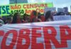 Caso Ana Clara: Ativistas protestam no TSE contra decisão de André Mendonça sobre propaganda eleitoral