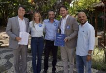 Novo formaliza apoio a Celina Leão no segundo turno ao GDF
